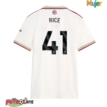Camiseta Arsenal Declan Rice #41 Tercera Equipación para mujer 2025-26 manga corta